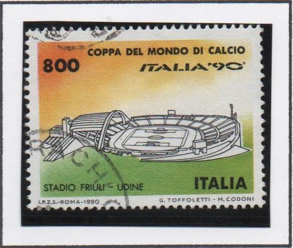 Copa d' Mundo Italia'90, Estadio d' Friuli, Udine