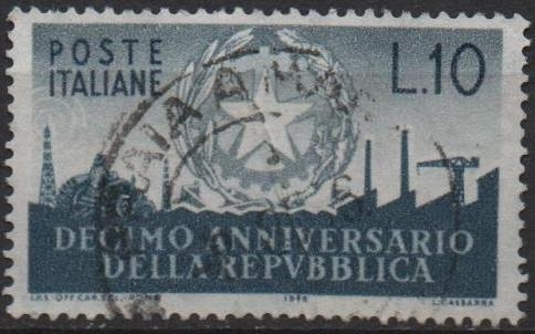 10º Aniv. d' l' Republica Italiana