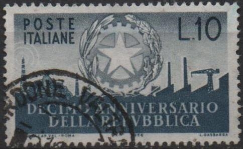 10º Aniv. d' l' Republica Italiana