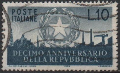 10º Aniv. d' l' Republica Italiana