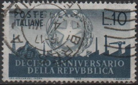 10º Aniv. d' l' Republica Italiana