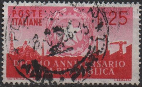 10º Aniv. d' l' Republica Italiana