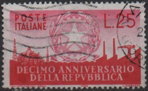 10º Aniv. d' l' Republica Italiana