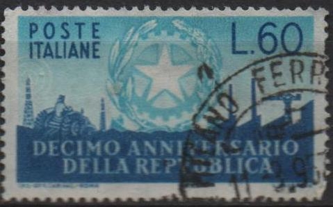 10º Aniv. d' l' Republica Italiana