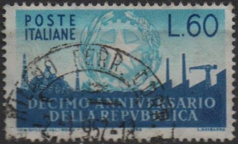 10º Aniv. d' l' Republica Italiana