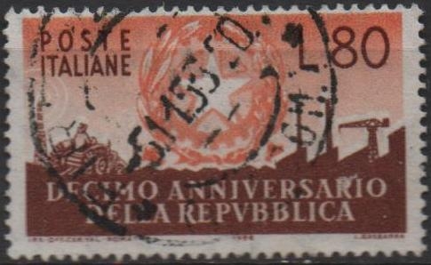 10º Aniv. d' l' Republica Italiana