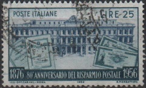 Palacio d' l' Cajas d' Ahorro Postal en Italia