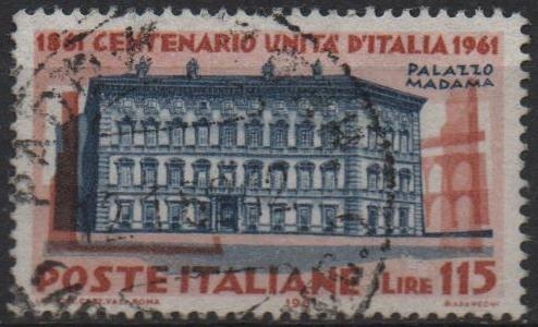 Centenario d' l' Unificación d' Italia, Palacio Madama, Roma