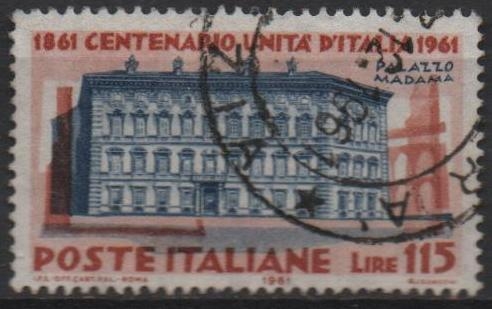 Centenario d' l' Unificación d' Italia, Palacio Madama, Roma