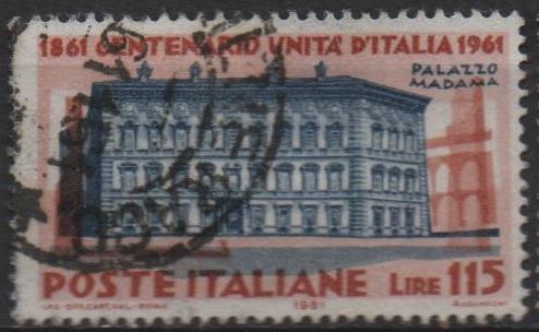 Centenario d' l' Unificación d' Italia, Palacio Madama, Roma