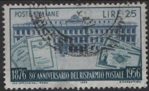 Palacio d' l' Cajas d' Ahorro Postal en Italia