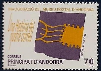 Inauguración del museo postal de Andorra