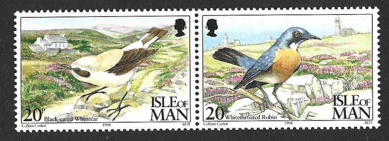 588a - Aves de Isla de Man (ISLA DE MAN)