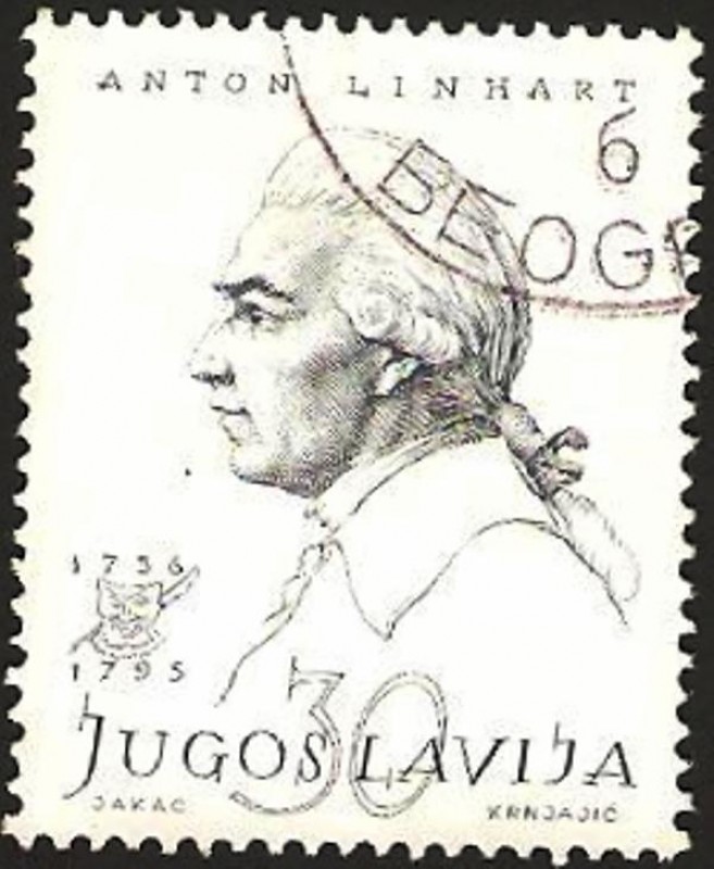 anton linhart, dramaturgo