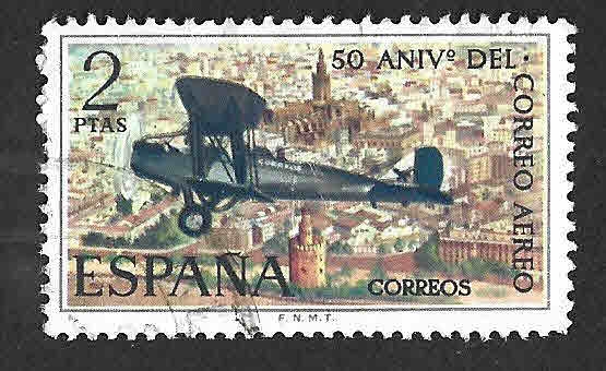 Edif2059 - L Aniversario del Correo Aéreo Español