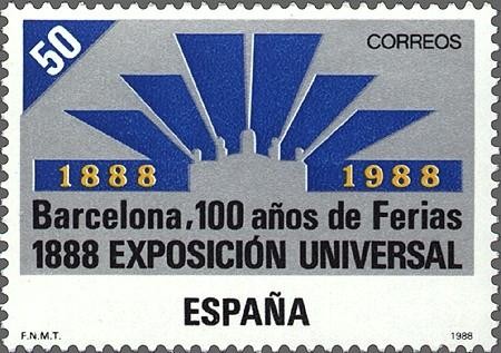 2951 - I Centenario de la Exposición Universal de Barcelona