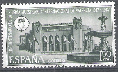 Cincuentenario de la Feria Muestrario Internacional sde Valencia.