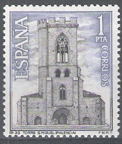 Serie Turística.Iglesia de San Miguel, Palencia.