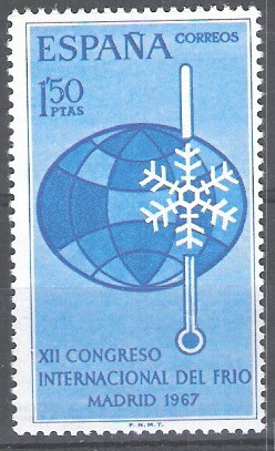 XII Congreso Internacional del Frio .Madrid, 1967.