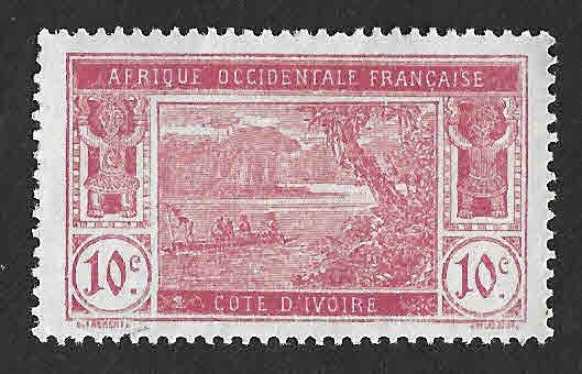 49 - Laguna de Ebrié (AFRICA OCCIDENTAL FRANCESA)