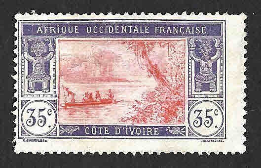 58 - Laguna de Ebrié (AFRICA OCCIDENTAL FRANCESA)