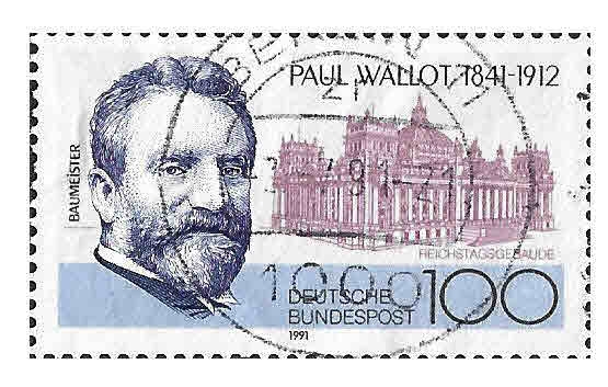 1653 - CL Aniversario de la Muerte de Paul Wallot