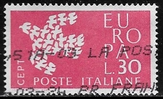 Europa (C.E.P.T.) 1961 - Palomas