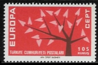 Europa (C.E.P.T.) 1962 - Arbol