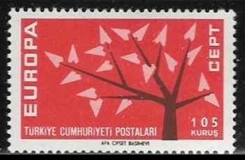 Europa (C.E.P.T.) 1962 - Arbol