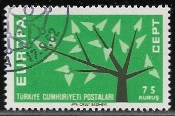 Europa (C.E.P.T.) 1962 - Arbol