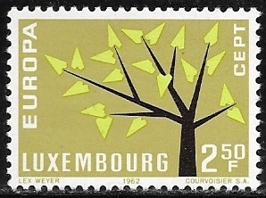  Europa (C.E.P.T.) 1962 - Arbol