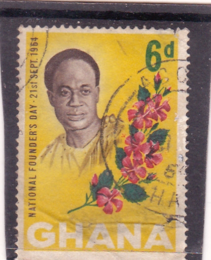 K. Nkrumah (1909-1972), President; Hibiscus Branch