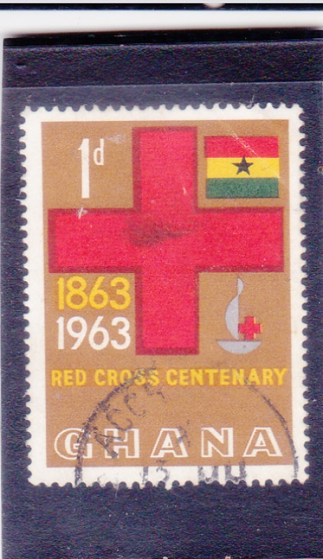 Cruz Roja, Emblema y Bandera del Centenario