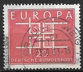  Europa (C.E.P.T.) 1963  - Letras