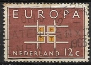  Europa (C.E.P.T.) 1963 - Letras