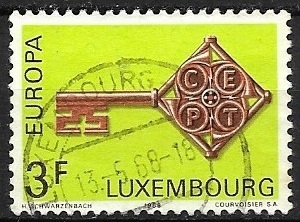  Europa (C.E.P.T.) 1968 - Llave