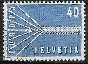  Europa (C.E.P.T.) 1957 - Cable