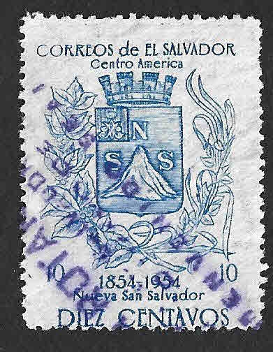 689 - Centenario de la Fundación de la Ciudad de Nueva San Salvador