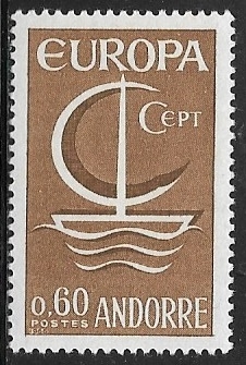  Europa (C.E.P.T.) 1966 - Barco