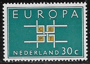 Europa (C.E.P.T.) 1963 - letras - (Alfabeto)