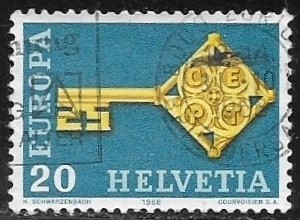  Europa (C.E.P.T.) 1968 - Llave