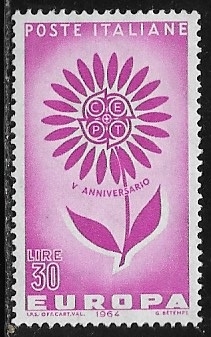  Europa (C.E.P.T.) 1964 - Flor