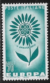  Europa (C.E.P.T.) 1964 - Flor