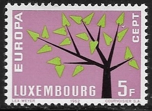 Europa (C.E.P.T.) 1962 - Arbol