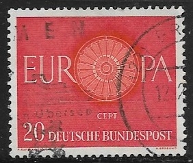 Europa (C.E.P.T.) 1960 - rueda