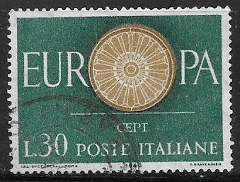 Europa (C.E.P.T.) 1960 - rueda