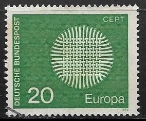  Europa (C.E.P.T.) 1970 - Sol flameante