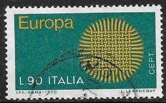  Europa (C.E.P.T.) 1970 - Sol flameante