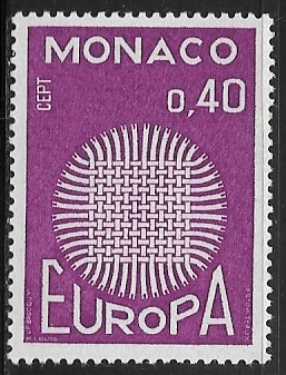  Europa (C.E.P.T.) 1970 - Sol flameante