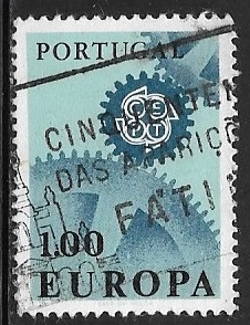  Europa (C.E.P.T.) 1967 - Ruedas dentadas